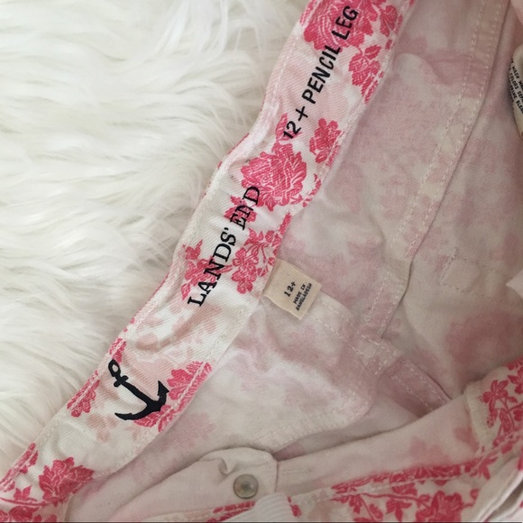 🎉HP🎉 Land's End Pencil Leg Jeans Girl's 12 Plus - Picture 5 of 7